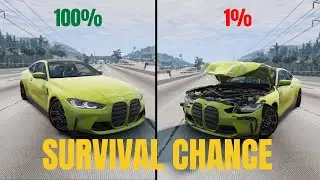 Best of Realistic Survival Chance Crashes #1 | BeamNG.drive