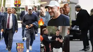 Serious 🔥, Hansi Flick, Laporta, Barcelona storms Cologne ✌🏼, see how the new Barcelona is ...