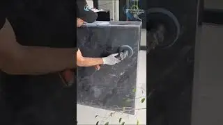 Gold veins on black marble!  #feidal #декор #diy