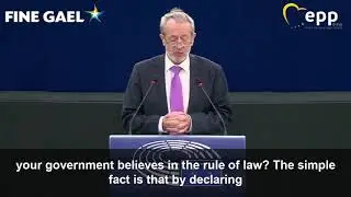 The rule of law crisis in Poland - Se&aacute;n Kelly MEP