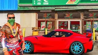 Realistic Driving - Travel-03 - 2020 Toyota Supra A90 - GTA 5