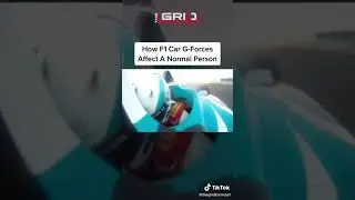 F1 Car G-Forces vs. Normal Person #f1 #f1shorts #shorts