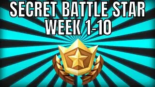 ALL Fortnite season 6 Hidden Battle Star Locations week 1 to 10 - Season 6