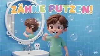 B&uuml;rste, b&uuml;rste, b&uuml;rste deine Z&auml;hne 🦷 &ndash; Deutsches Zahnputzlied f&uuml;r Kinder | Lustiges Lernlied | 🪥✨