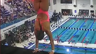 Womens Pro College Diver Saylor Hawkins incredible dive highlight.