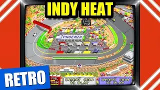Danny Sullivan's Indy Heat (1991) 🕹 Arcade Gameplay