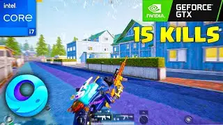 PUBG MOBILE EMULATOR 90 FPS : LIVIK 15 KILLS SQUAD GAMEPLAY