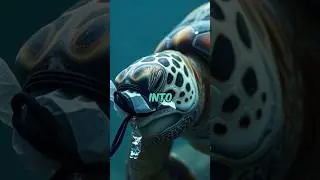 The Sea Turtle Trapped in Plastic! Wild Animal Rescue Part 7| #shorts #AnimalRescue