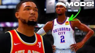 MyCareer but I'm using MODS! (NBA 2K25 PC)