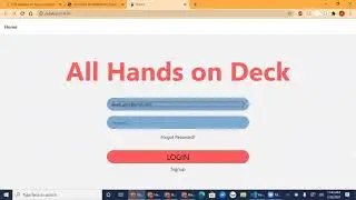 All Hands On Deck app - FireBase | React Native-Expo | Google Calendar API