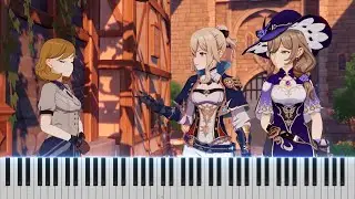 『Floral Breeze / 花々よ風となれ』Genshin Impact OST | 原神 OST ピアノ