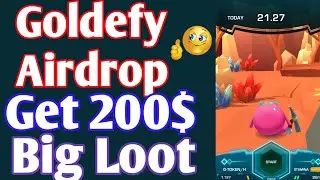 How to make money online - GoldeFy Pre-Mining ⛏️ App Free Mining G-TOKEN Mobile app...