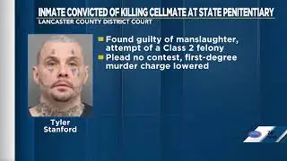 Inmate convicted of killing cellmate at Nebraska State Penitentiary
