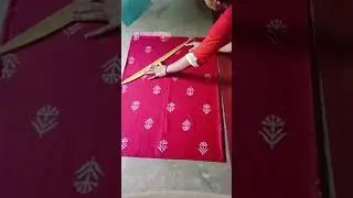 semi patiala pant only on 2 meter fabric//easy cutting #learning #semipatialasalwar #fashion