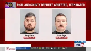 2 Richland County deputies arrested, accused of stealing dept. K9 equipment