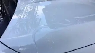 GTechniq Exo V3 Water Repellency Test 2