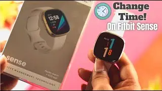 Time is Wrong? Change Time On Fitbit Sense! With Time Zone & Format!