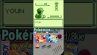 POK&Eacute;MON Red / Blue (GameBoy 1996)