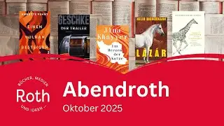 Oktober Abendroth 2025 in der Buchhandlung Roth in Offenburg