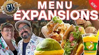 NEW FOOD ALERT 🚨: Dumplings, Bao, Calzones & More at Epic Universe!