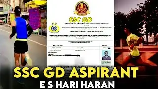 SSC GD Aspirants E S Hari Haran||Running||Physical PST/PET Admit Card