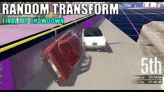 GTA V Online Random Transform Racing - SHOWDOWN ON THE LAST LAPS