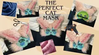 How to Make a Cat Mask for Beginners! (Good tutorial)