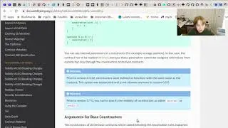 Solidity Contract  Structure