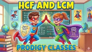 ​Superpower Your Math! 🦸‍♂️ Master HCF and LCM (Complete Concept) | Prodigy Classes