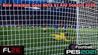 New Realism Goal Nets V1 AIO Season 2026 + Instalation - PES 2021 & Football Life 2026