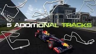 5 Additional tracks Mod (F1 2013)