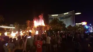 MIRAGE  VOLCANO SHOW 2018 4K LAS VEGAS