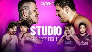 Předz&aacute;pasov&eacute; studio + 2 FREE FIGHTS - CLASH 15