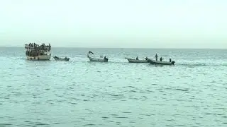 Gaza: p&ecirc;cheurs et militants d&eacute;fient le blocus maritime