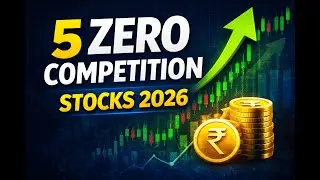 5 Zero Competition Stocks 2026 | Best Monopoly Stocks for Beginners (₹1000 Plan)