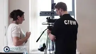 Solar Flare Video - Behind the scenes