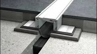 Expansion joints movement, floor to floor, heavy traffic areas