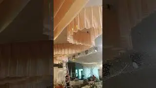 Accept Fabric Ceiling Installation