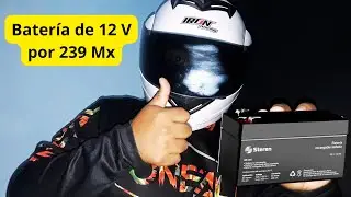 Bater&iacute;a 12 V 1.2 Ah Steren &iquest;Vale la pena realmente?