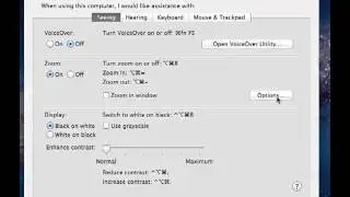 Mac OS X Lion, How to enable screen zoom shortcut