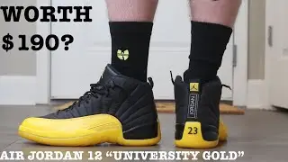 REVIEW AND ON FEET OF THE AIR JORDAN 12 &ldquo;UNIVERSITY GOLD&rdquo; ARE THEY WORTH $190?