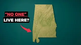 Why So Few People Live in Southern Alabama | U.S. Geography