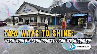 Обзор и описание прачечной и автомойки Wash World