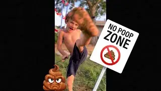 Ninja warrior Turd BOMBS 💣💩
