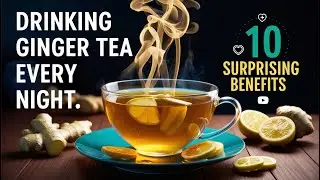 10 Surprising Benefits of Drinking Ginger Tea Every Night | HEALTHY FRIENDS | BESTIE