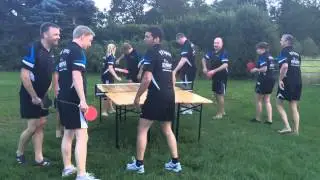 Cold-Water-Challenge: Tischtennisabteilung des TV Apen