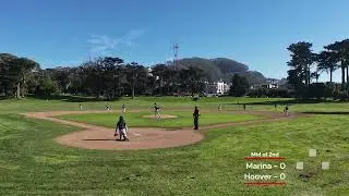 Marina vs Hoover Middle School Baseball Qtr Finals Playoffs