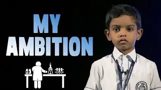 'My Ambition' Speech by Karthik S Menon | Rajagiri Seashore CMI School, Vypin, Kochi