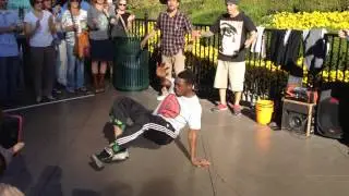 Breakdancing on the Las Vegas Strip by Style Proz