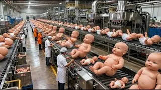 Inside the Factory Making Hyper Realistic Silicone Baby Dolls